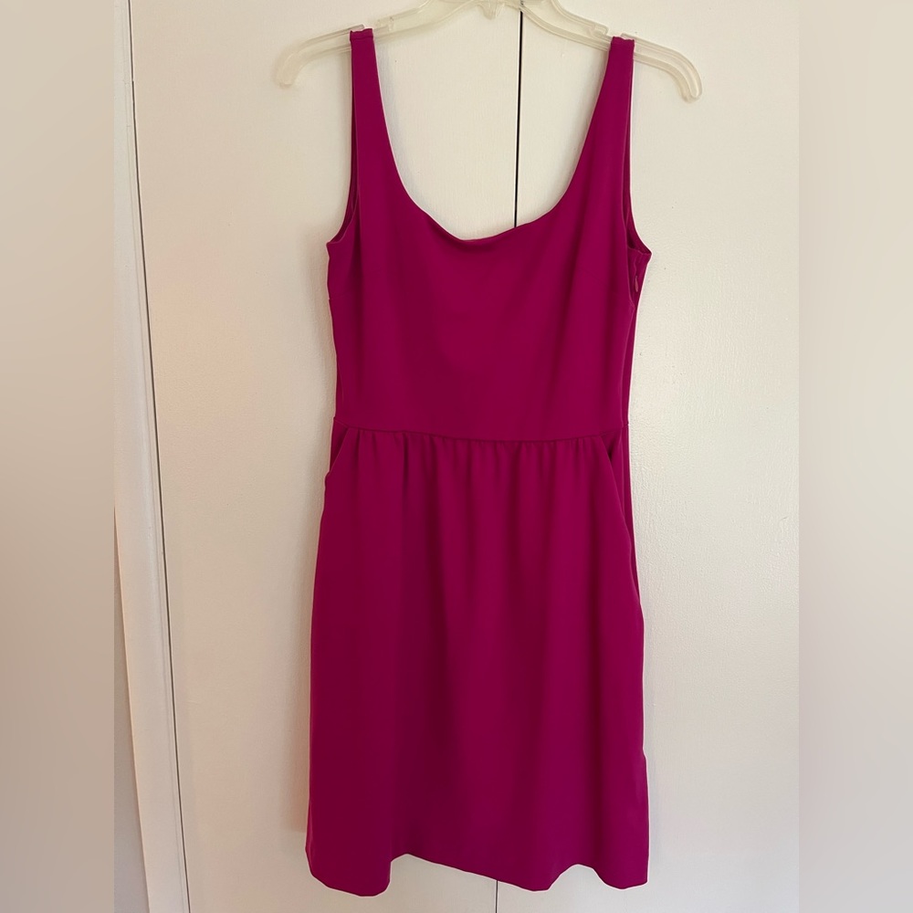 Cynthia Rowley magenta cocktail dress
